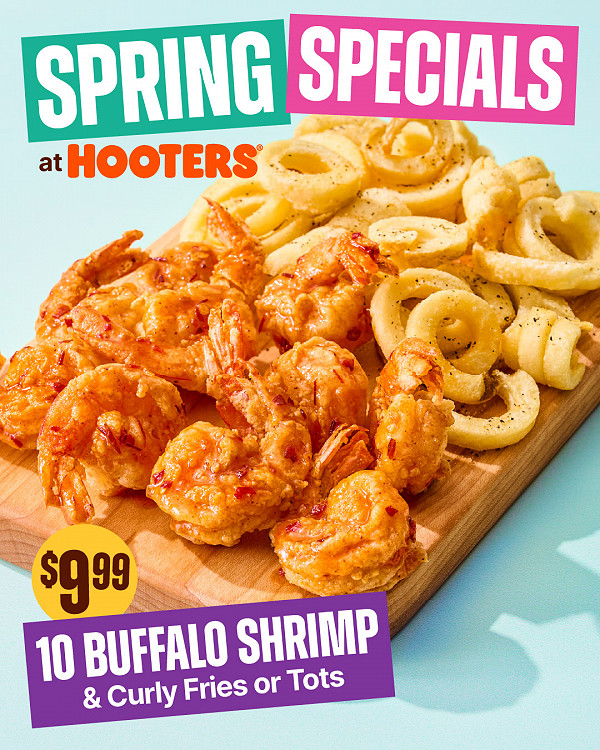 Spring 2026 Specials at Hooters