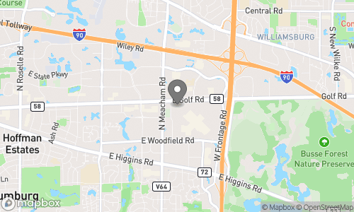 Location of Hooters of Schaumburg on a map