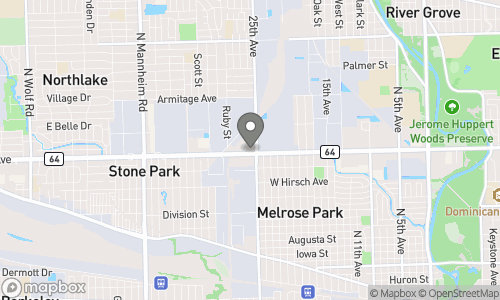 Location of Hooters of Melrose Park on a map