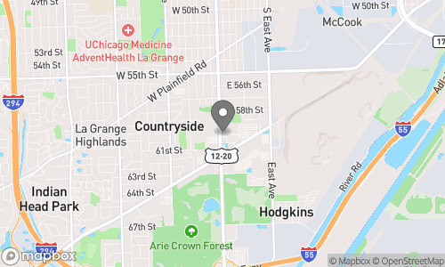 Location of Hooters of Countryside on a map