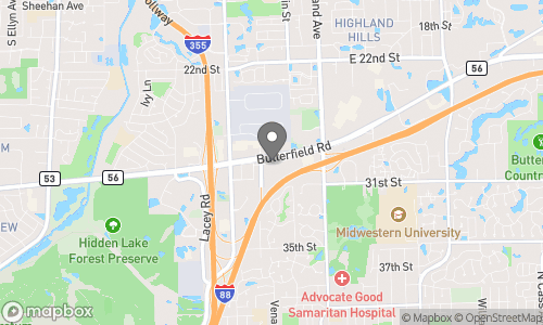 Location of Hooters of Downers Grove on a map