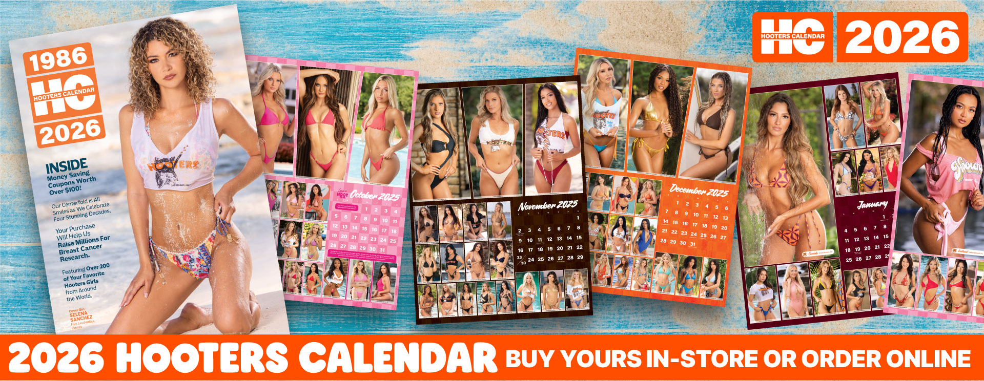 2026 Hooters Calendar